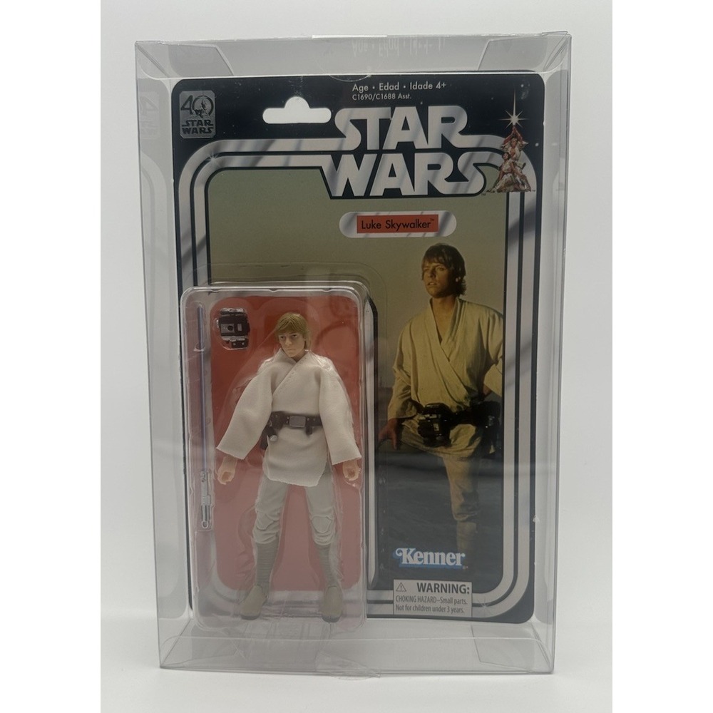 2017 STAR WARS BLACK SERIES 40TH ANNIVERSARY LUKE SKYWALKER 6" SEALED W/ CASE